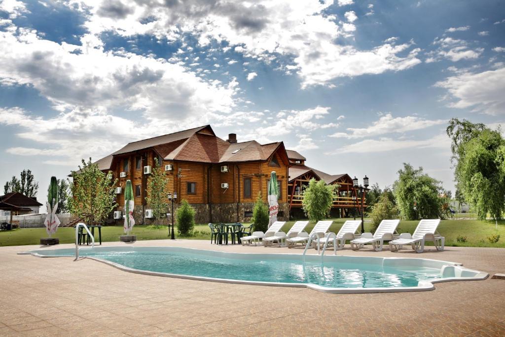 Panska Hata Nyzhnya Khortytsya Exterior foto
